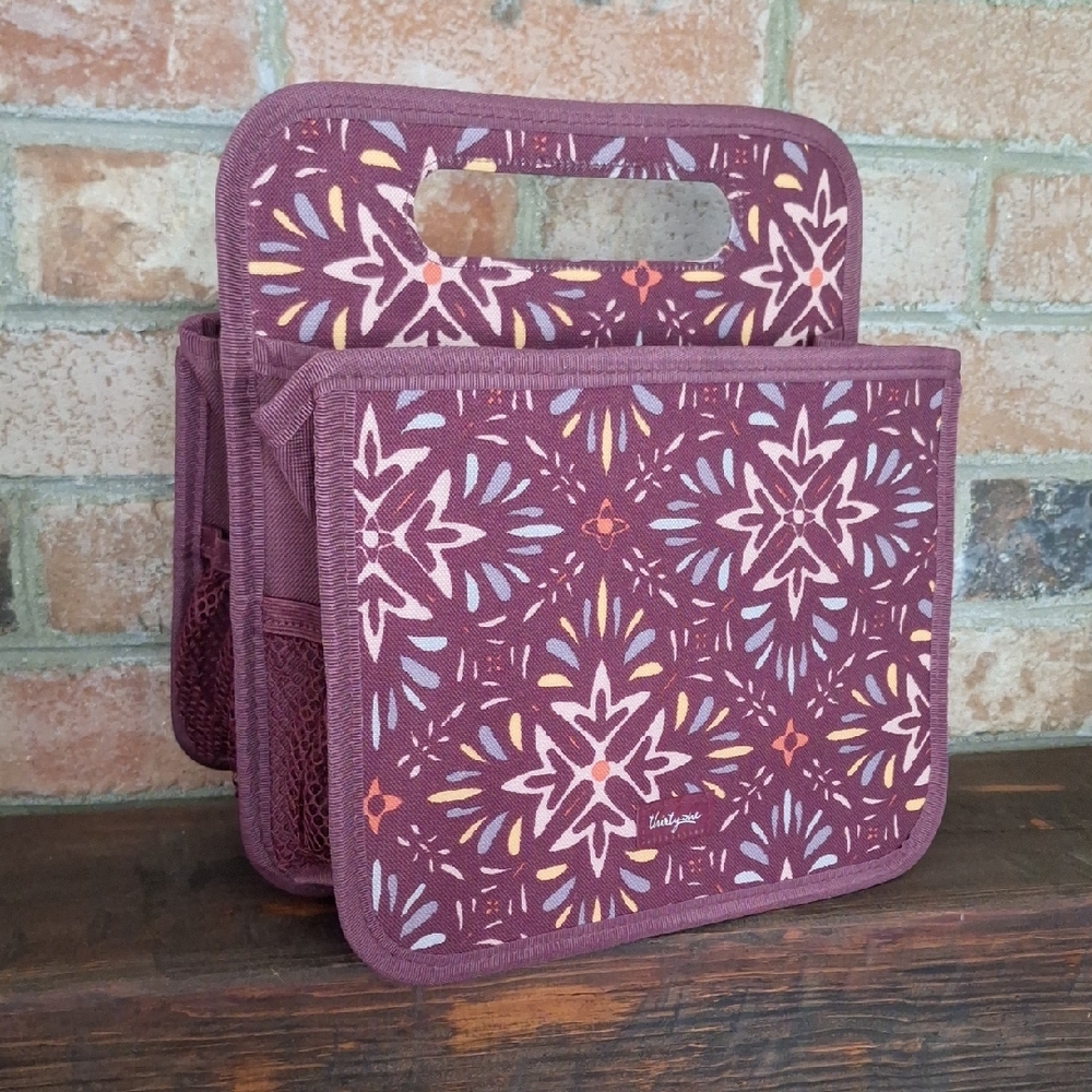 New--Thirty-One Double Duty Caddy. Fall Hues Geo Print